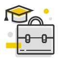 icono de preparación profesional y universitaria
