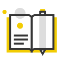 Icono de libro abierto