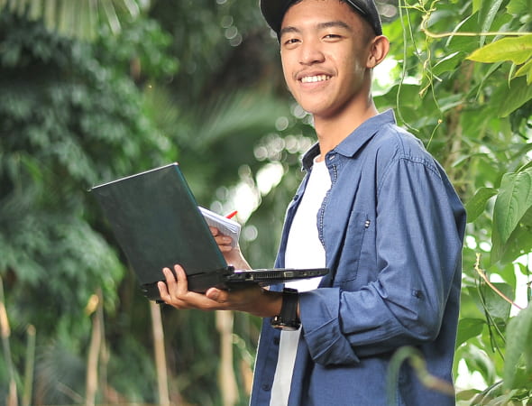 Estudiante de agricultura