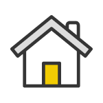 Dibujo ilustrativo de una casa Dibujo ilustrativo de una casa