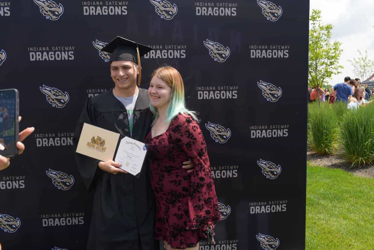 foto de graduación